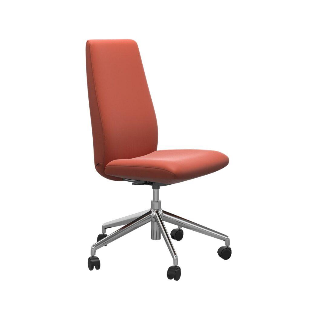 laurel office chrom stressless sessel high batick henna
