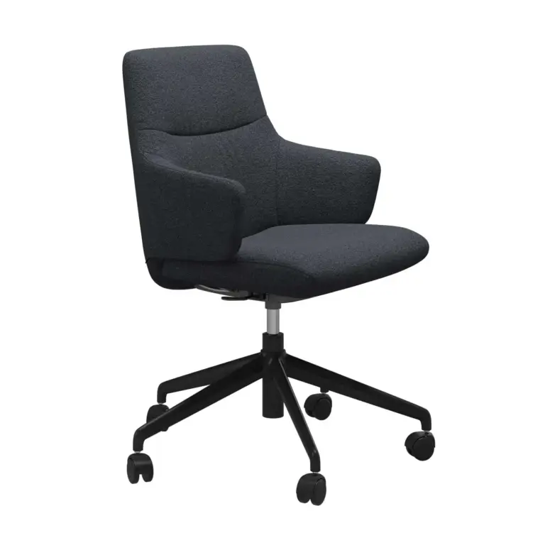 Stressless Home Office: Mint in Mattschwarz